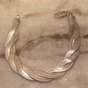 Braided bracelet sterling???